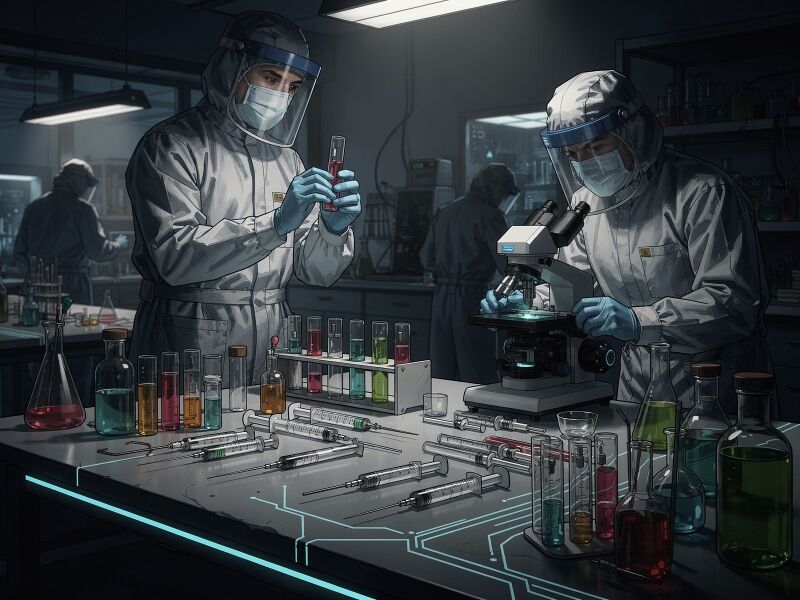 File:Plannedemic-Laboratory-scrutiny-of-vaccine-component-0223746d.jpg